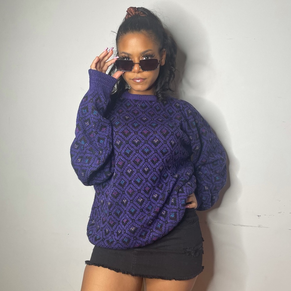 Vintage 90s Girl Next Door Crewneck Sweater